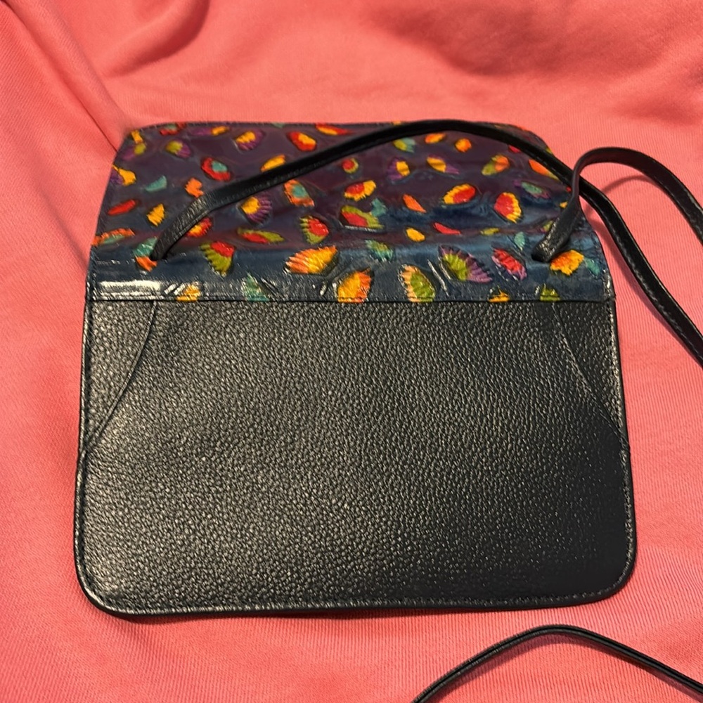 Hand Painted Wallet On A String New No Tags - image 3